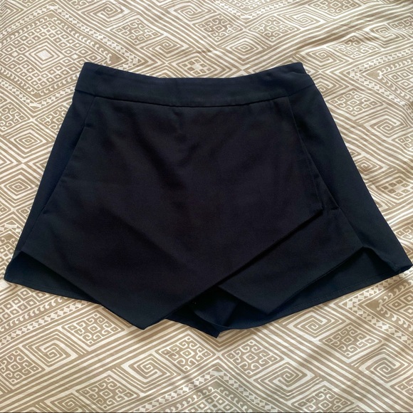 Faux Wrap Skort - Picture 2 of 4